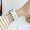 HTUTWOO Bowknot Apple Watch Strap, Sport Silicone Band 38/40/41/42/44/45/49mm, Adjustable Wristband for iWatch Series 10 9 8 7 6 5 4 3 2 1 Ultra SE - 4 of 4