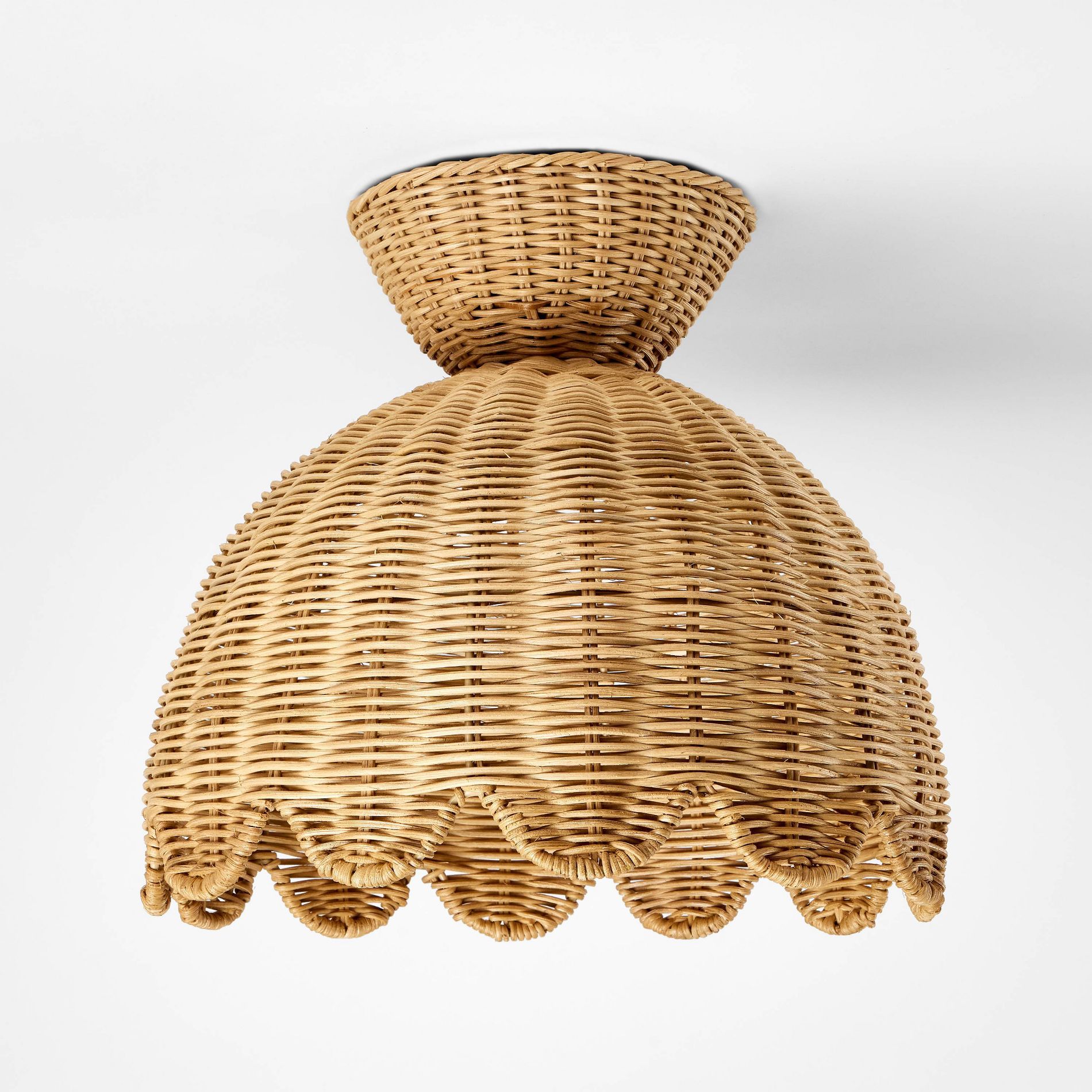 Woven Flush Mount Ceiling Light - Threshold™ designed with Studio McGee