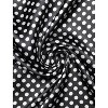 Allegra K Women's Floral Leopard Polka Dots Striped Print Square Kerchief Neck Scarf Shawl - 4 of 4