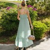 Anna-Kaci Women's Sleeveless V-Neck Wrap Maxi Dress with High-Low Hem for Casual Look - 4 of 4