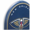 NBA New Orleans Pelicans Embossed Metal Pill Wall Sign - 3 of 3