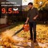 Lightweight & Powerful Stroke Gas Leaf Blower Ergonomic Handheld, Easy Start, for Lawn, Garden, Yard & Snow Removal - 4 of 4