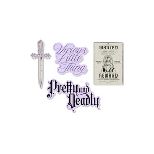 Lauren Roberts's Powerless Stickers - Sticker Set of 4 - by  Out of Print (Hardcover) - 1 of 1