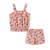 Andy & Evan  Toddler  Pink Fruit Print Tank and Shorts Set - 2 of 4