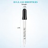 10 Pack Glass Eye Dropper 1ml Pipette Dropper for Essential Oil, Crafts, Skincare, - 2 of 4