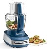 Cuisinart Core Custom 13-Cup Multifunctional Food Processor - Marine Blue - FP-130MB: Stainless Steel Blades, 4 Speeds - 3 of 4