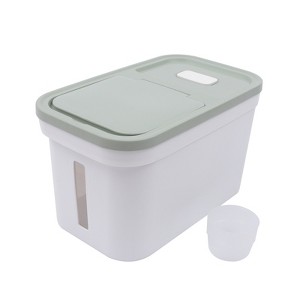 YIYIBYUS Large Storage Container For Food, Flour Container, Rice Dispenser, Airtight Container - 1 of 4