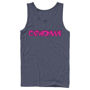Men's Batman Catwoman Logo Tank Top - 1 of 3