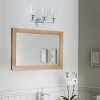 Dewdrop Modern Vanity Light 3-Light Wall Sconce Chrome Finish with Clear Glass for Bathroom Mirror Lighting - 3 of 4