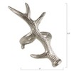 Saro Lifestyle Napkin Rings With Antler Shapes (Set of 4) - 4 of 4