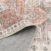 COZONY Washable Area Rug Traditional Vintage Boho Carpet, Non-Shedding Low Pile Floor Mat with Non-Slip Rubber Backing for Living Room Dining Room - 4 of 4