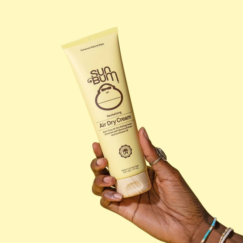 Sun Bum Revitalizing Air Dry Hair Cream - 6 fl oz, 3 of 8