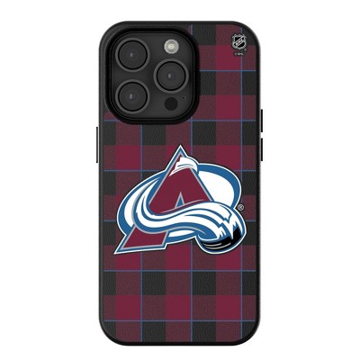 Keyscaper NHL Plaid MagSafe Compatible Cell Phone Case for iPhone 15 Pro
