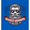 Sexiest Grandpa Alive
 Adult Crew Neck Short Sleeve Tee - 2 of 2