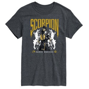 Men's - Mortal Kombat - Scorpion Hanzo Hasashi Short Sleeve Graphic T-Shirt - 1 of 4