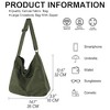 Generic Canvas Crossbody Shoulder Bag Casual Hobo Bag Travel Tote Bag Messenger Bags Cute Large Purse - 2 of 4