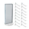 Azar Displays Revolving Pegboard Counter Display with Hooks - 2 of 4