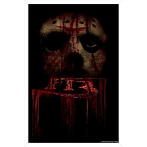 Trends International Friday The 13th - Jason Mask Framed Wall Poster Prints - 1 of 4