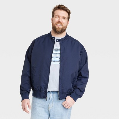 Men's Lightweight Silk Harrington Jacket