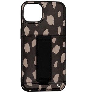 Walli Cases Geometric Cheetah Phone Case with Wallet and Finger Strap - 1 of 4