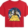 Women's - Star Wars - Luke and Friends Retro Group Cropped Graphic T-Shirt - 2 of 4