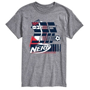 Men's - NERF - Nerf Sports Soccer Football Short Sleeve Graphic T-Shirt - 1 of 4