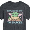 Men's - Star Wars - The Mandalorian Grogu The Way To Snacks Short Sleeve Graphic T-Shirt - 2 of 4