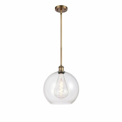 Athens - 1 Light Mini Pendant In Industrial Style-14.38 Inches Tall and 11.75 Inches Wide