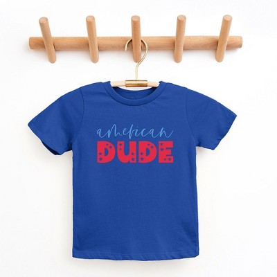 The Juniper Shop American Dude Pastel Toddler Short Sleeve Tee