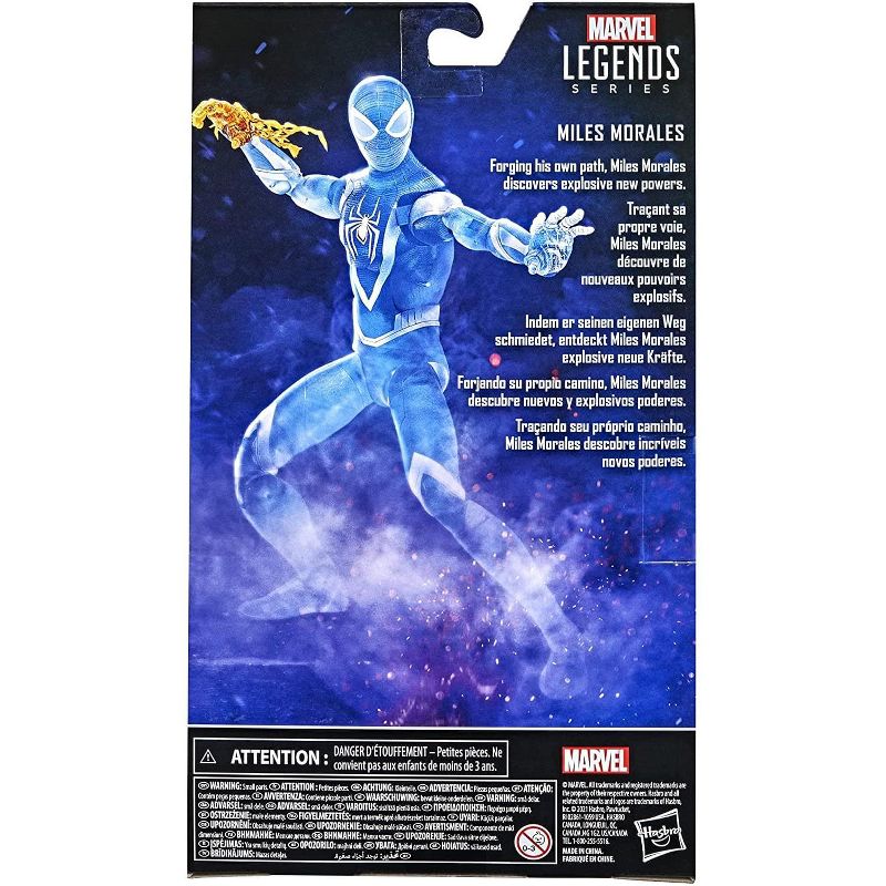 Marvel Legends 6 Inch Action Figure | Gamerverse Exclusive Miles Morales, 3 of 4