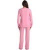 Just Love Women’s Cotton Pajama Set – Long Sleeve Top & Sleep Pants with Pockets – Soft Jersey Knit - 3 of 3