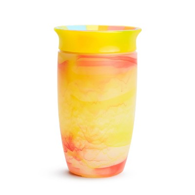 Munchkin 10oz Miracle 360° Tropical Swirl Sippy Cup Radical Rainbow