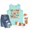 The Juniper Shop Be Kind To All Kinds Butterfly Youth Tank Top - M - Seafoam - 2 of 4