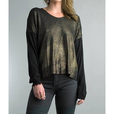 Women's Sparkle And Shine Long Sleeve Sweater - TEMPO PARIS