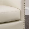 GDFStudio Hawthorne Contemporary Upholstered Club Chair with Nailhead Trim - 4 of 4
