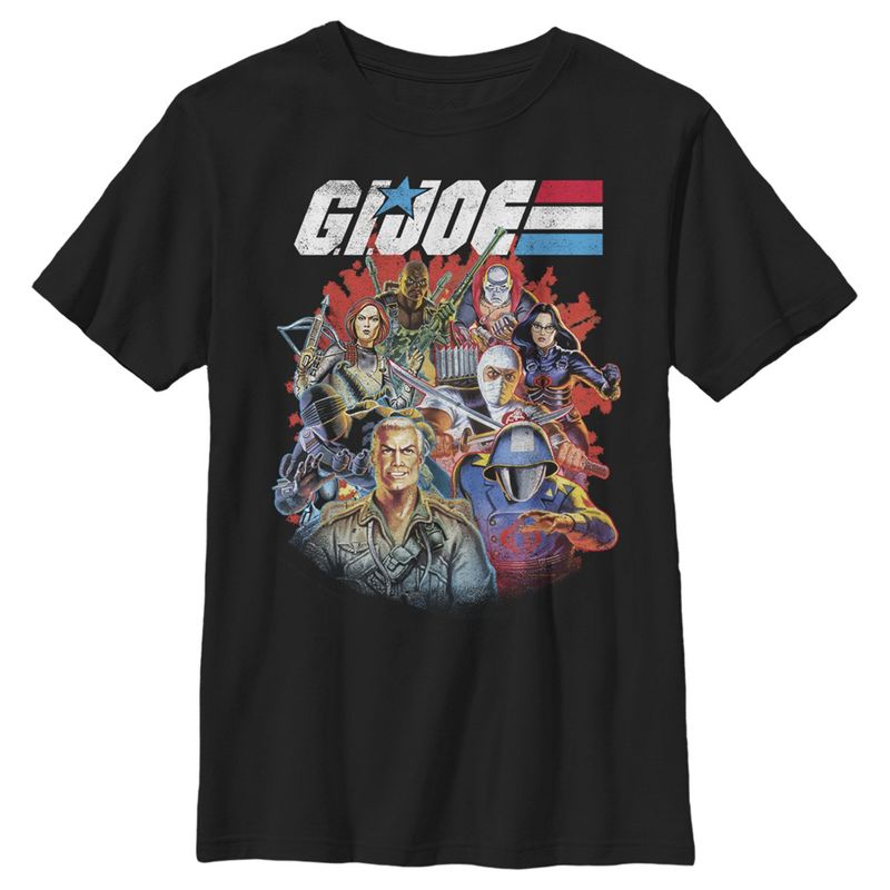 Boy's GI Joe Group Shot T-Shirt, 1 of 6