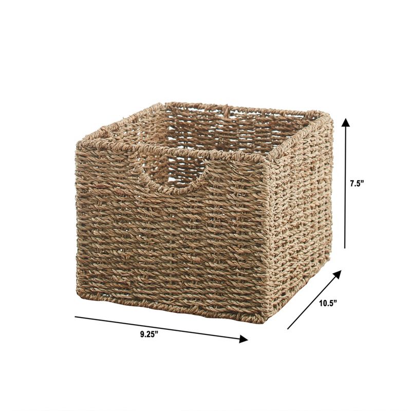 The Lakeside Collection Set of 3 Storage Baskets, 2 of 5