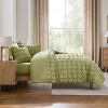 Nestl Bed in a Bag, 7pc Comforter Set Seersucker Design, Modern Comforter Sets with Sheets, Bed in a Bag Bed Set - 2 of 4