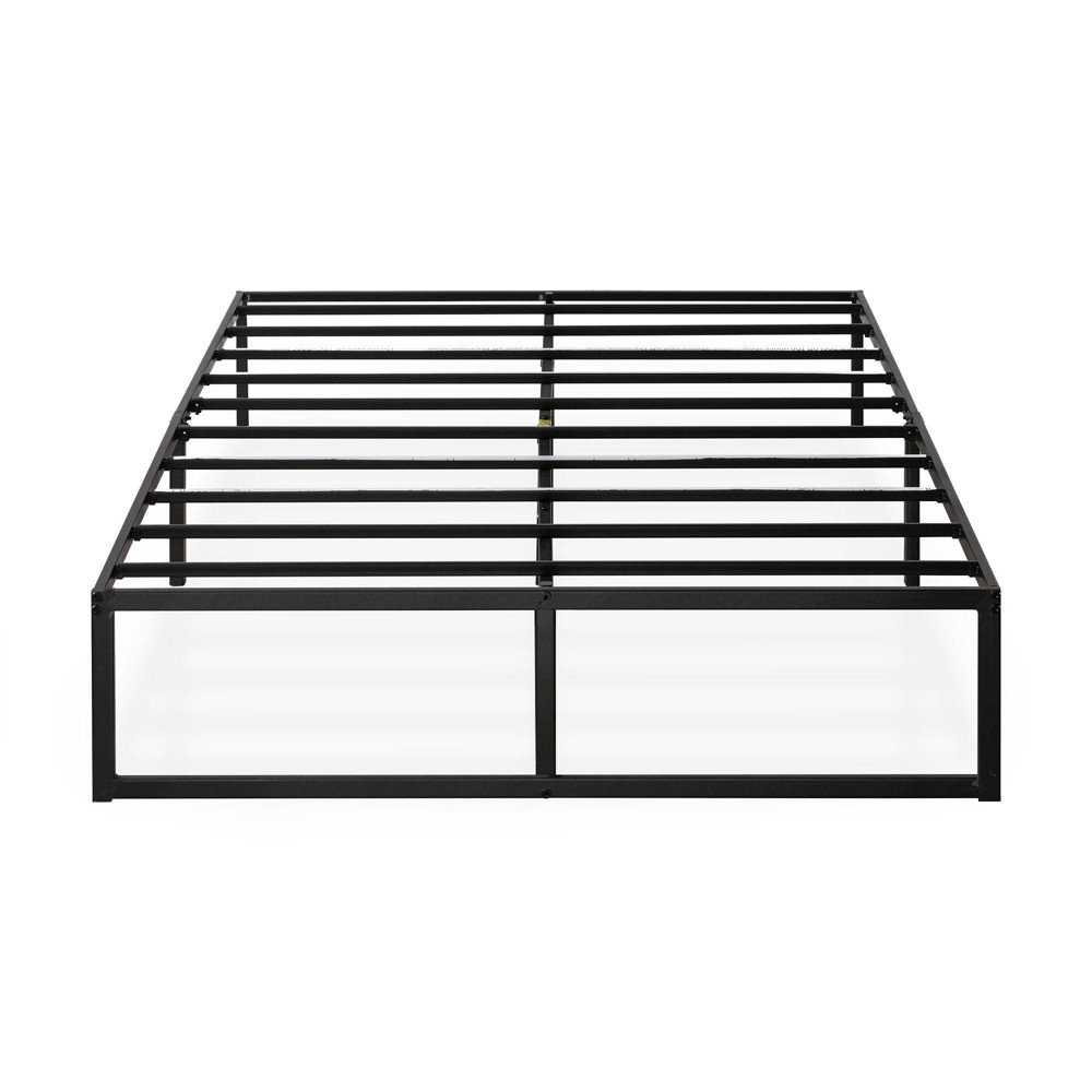 Photos - Bed Best Price Mattress Full 14" Myla Metal Platform  Frame with Steel Slats Black