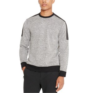 Kenneth Cole Mens Colorblocked Textured Sweatshirt - 1 of 1