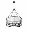 Z-Lite Barrington 8 - Light Chandelier in  Matte Black - 4 of 4