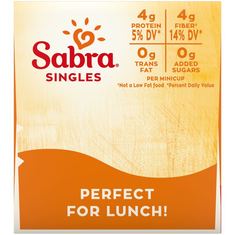 Sabra Classic Hummus Singles - 12oz/6ct, 5 of 10