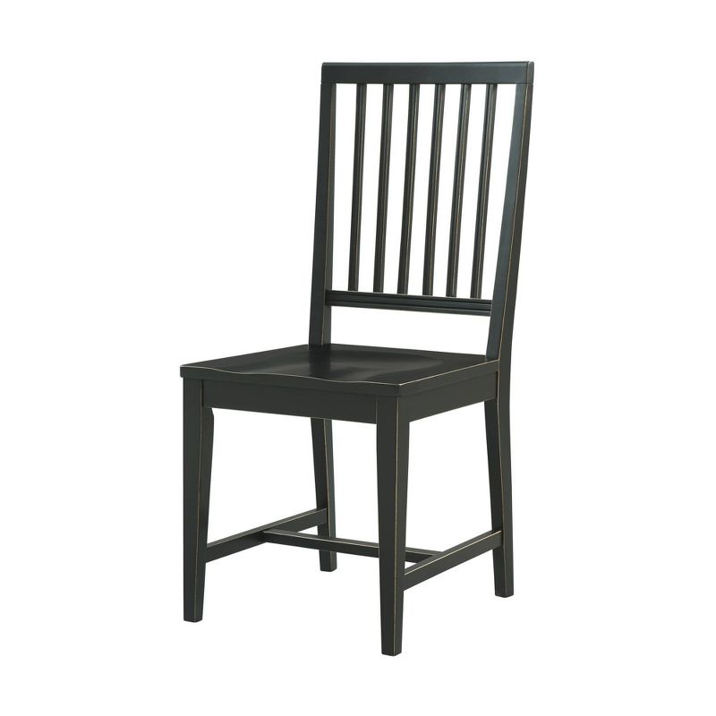 Set of 2 Vienna Wood Dining Armless Chairs - Alaterre Furniture, 6 of 20