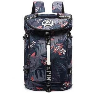 Generic gym duffel bag backpack, fashion wrestling bag,with shoe compartment - 1 of 4