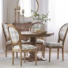 Christopher Knight Home Naclerio French Country Fabric Upholstered Wood 5 Piece Dining Set - 2 of 4
