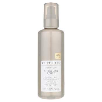 Kristin Ess Instant Lift Thickening Spray for Volume and Fullness on Fine Hair, Sulfate Free - 8.45 fl oz
