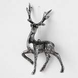Metallic Deer Christmas Tree Ornament - Wondershop™