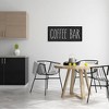 Stupell Industries Coffee Bar Casual Text Typography Kitchen Sign, 13" x 30" - 2 of 4