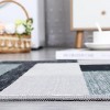 Non-Slip Washable Rugs, Low Pile Ultra-Thin Geometric Rug, Contemporary Boxes Print Color-Blocked Soft Carpet for Living Room Bedroom Home Office - 3 of 4