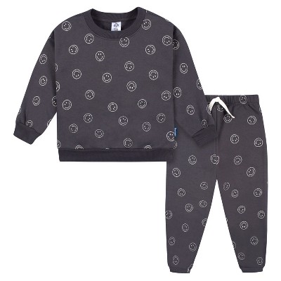 Gerber Baby And Toddler Boys' 2-piece Knit hooded Sweater & Pant Set :  Target